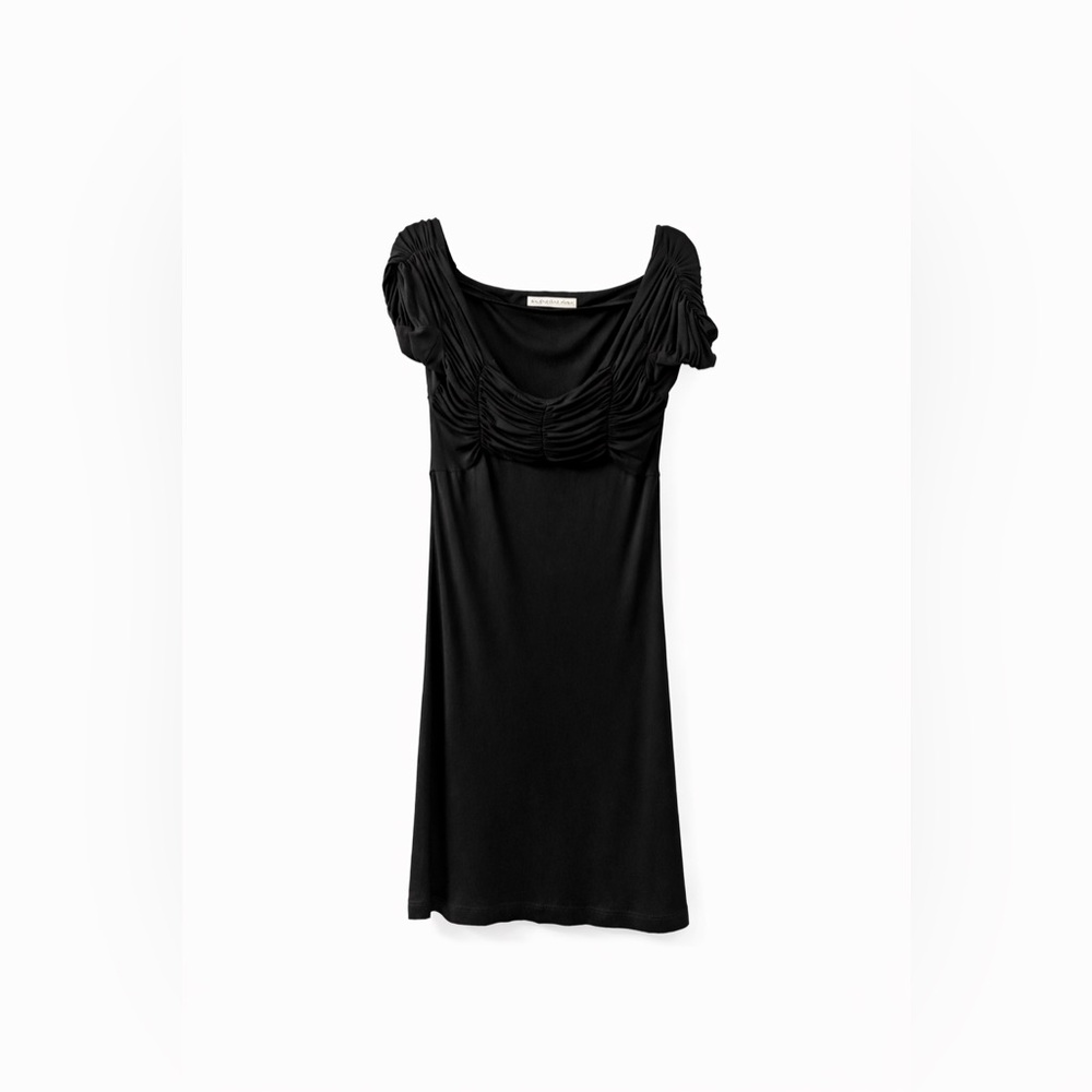 Balenciaga LBD Vintage Draped Ruched Dress